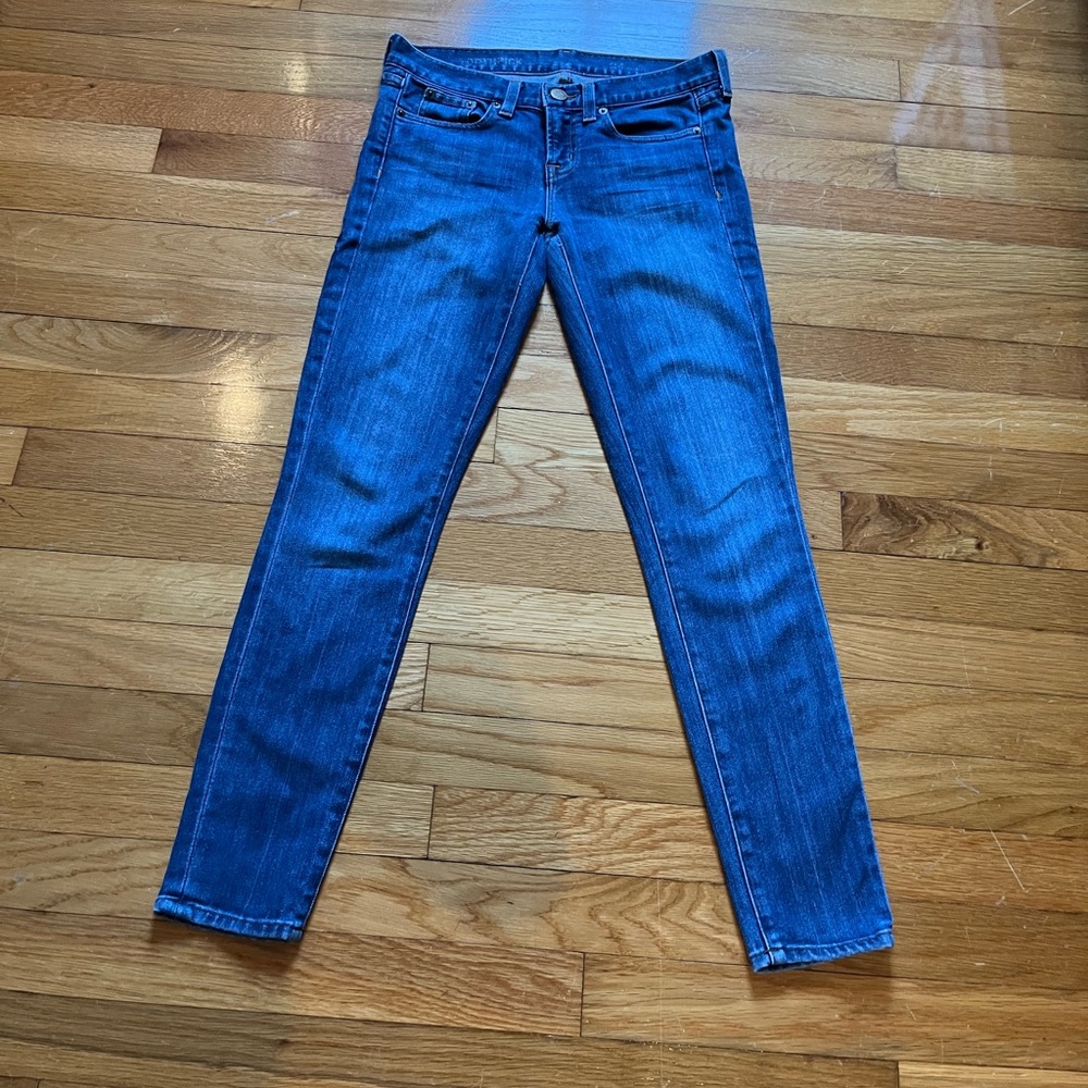 J. Crew toothpick ankle jeans